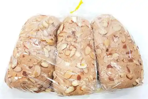 Member's Selection Pan Integral Con Almendras 3 Unidades Frescos Horneados A Diario