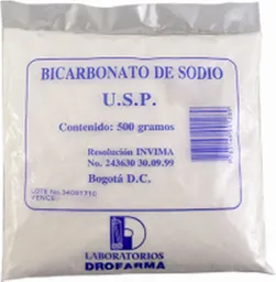 Drofarma Bicarbonato De Sodio Lab 500 Gr