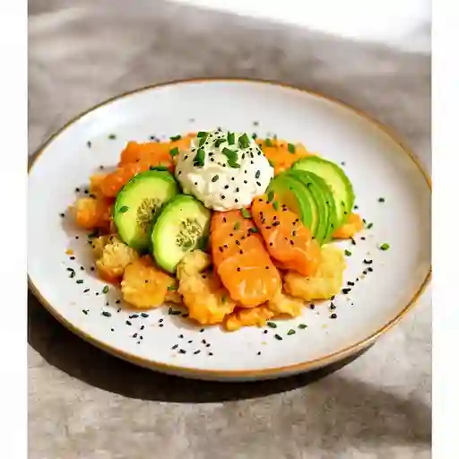 Kanikama Showy Y Salmon Tempura