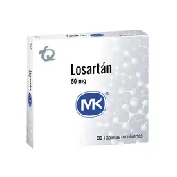 Losartan 50 Mg Caja