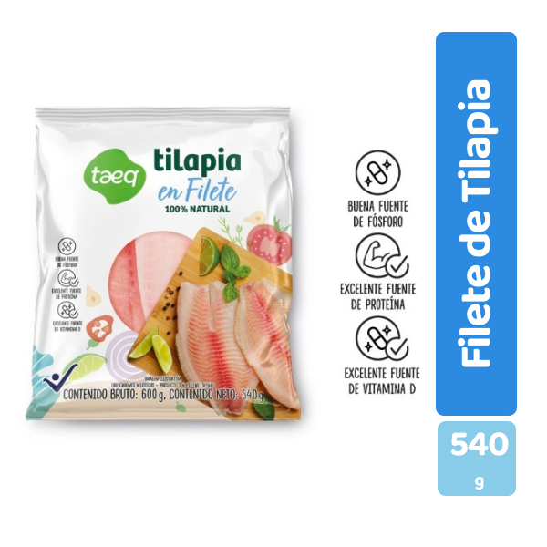 Taeq Filete de Tilapia 540 g