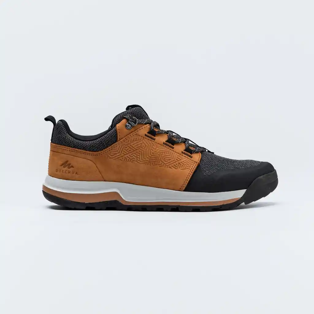 Tenis de Senderismo Para Hombre Quechua Nh500 Café
