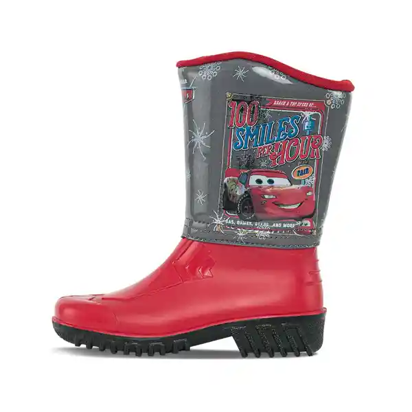 Disney Botas de Lluvia Cars Zayd Niño Rojo Talla 24