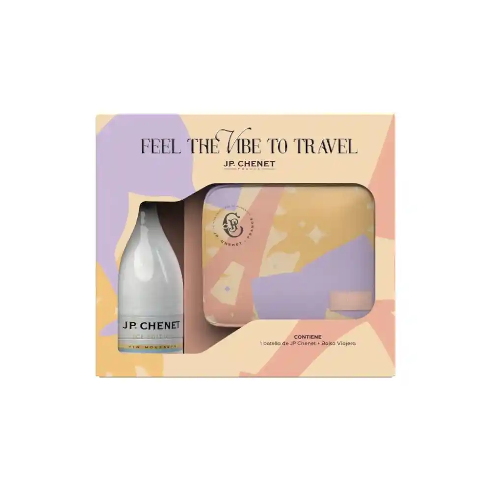 Vino Jp Ice Bco *750ml+gts Bolsa Viajera