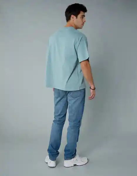 Camiseta Hombre Verde Talla: MEDIUM 3664333 American Eagle