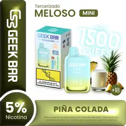 Geek Bar Vapeador Meloso Mini Piña Colada 1500 Puffs