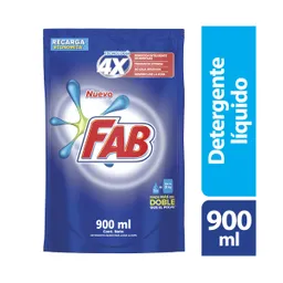Fab Detergente Líquido Tecnología 4X