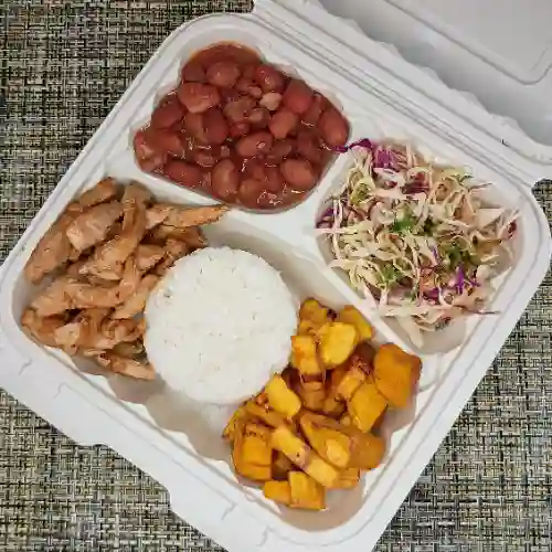 Menú Cerdo Asado