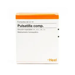 Pulsatilla Compositum Solución Inyectable Medicamento Homeopático