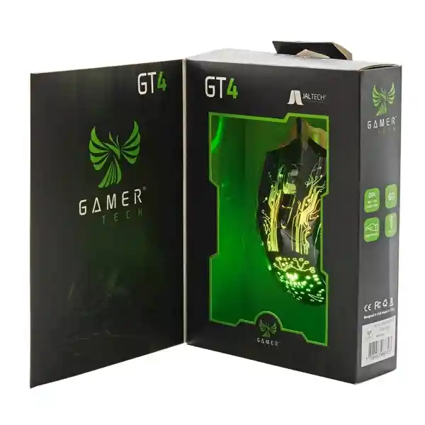 Gt4 Mouse Usb Gamer Tech