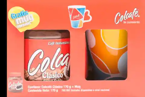 Colcafé Café Instantáneo Clásico + Vaso Mug