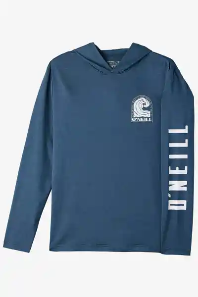 Buzo Hoodie Protección Solar Traveler Hombre Talla M Oneill