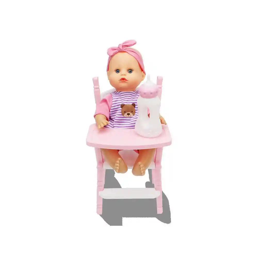 Muñeca Con Accesorios Bebe Mia 13 Mom