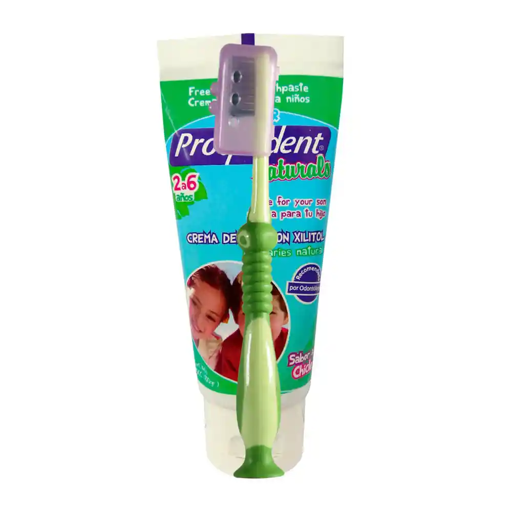 Proquident Kids Crema para Cuidado Bucal + Cepillo