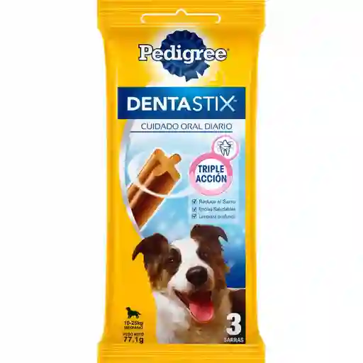 Pedigree Dentastix snack cuidado oral para perro adulto 3 barras
