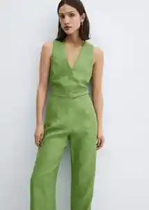 Enterizo Mono Nan Verde Talla S Mujer Mango