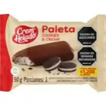 Paleta Cookies And Cream