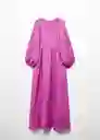 Vestido Danone-A Fucsia Talla XS Mujer Mango