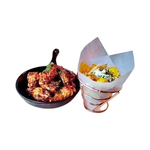 Alitas BBQ Hoisin (8 Piezas)