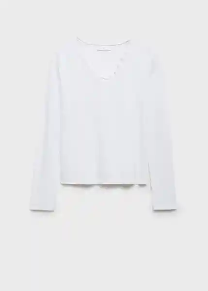 Camiseta Nacar Offwhite Talla 19 Teen Niñas Mango