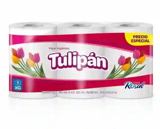   Tulipán  Papel Higienico Triple Hoja Xg 