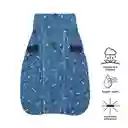 Capa Lluvia Mascota Sussy Azul Talla M 4JF Totto