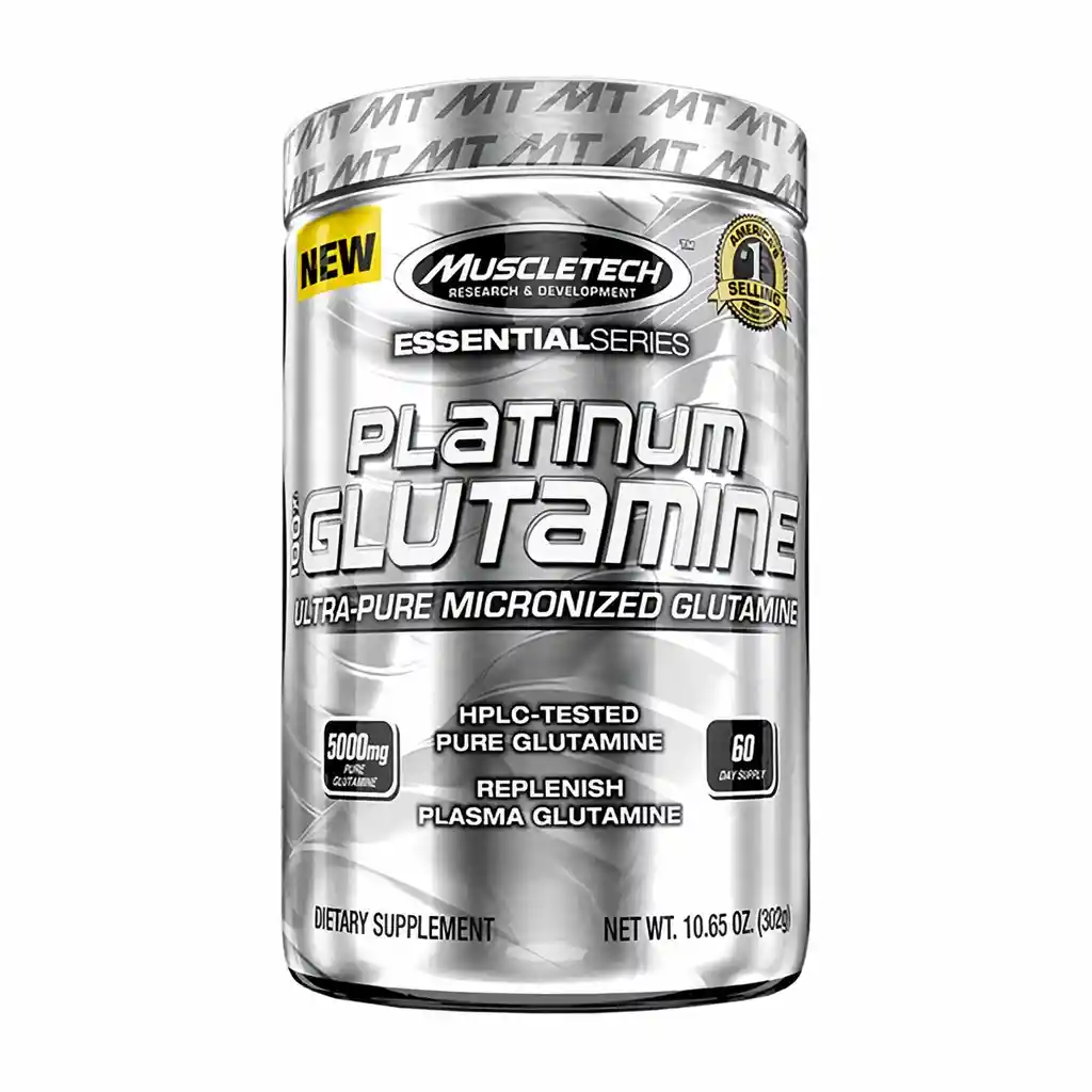  MUSCLETECH Suplemento Deportivo Platinum 100 % Glutamine  