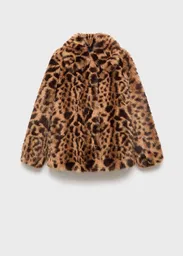 Abrigo Bologna Camel Talla L Mujer Mango