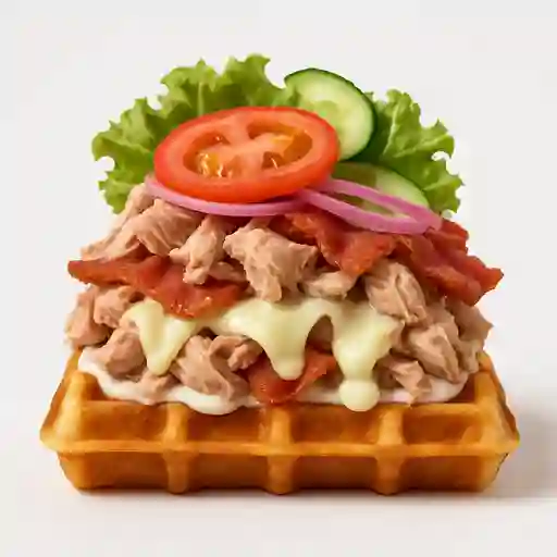 Waffle Atún
