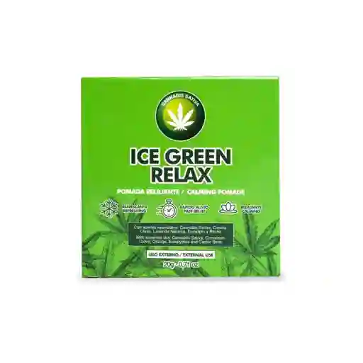 Ross Delen Pomada Ice Green Cannabis Sativa