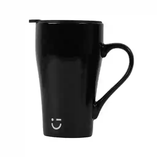 Taza Minimalista de Gran Capacidad Negro Miniso