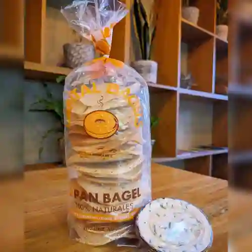 Promo Bagel Chips + Queso Crema