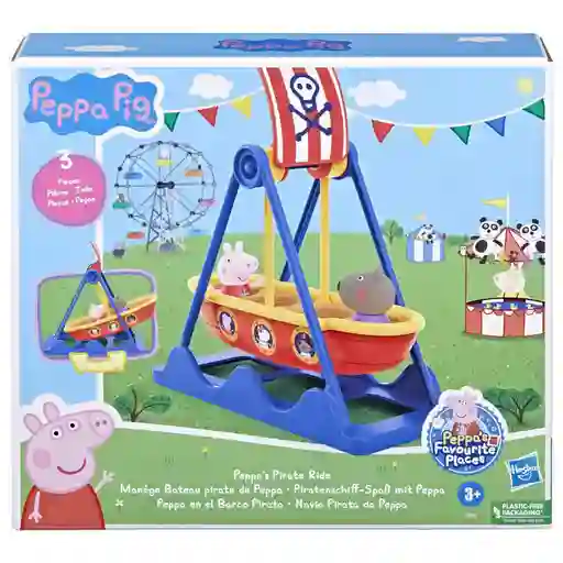 Peppa Pig Muñeca en el Barco Pirata