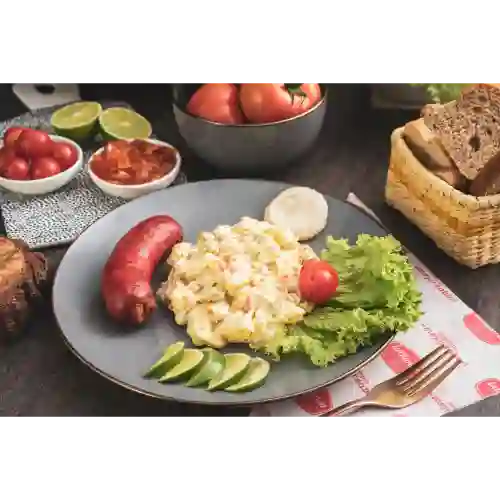 Chorizo + Ensalada de Papa