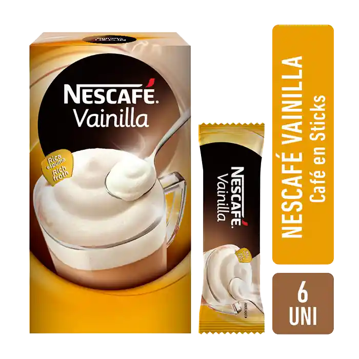 Nescafé Cafe Vainilla 6 Sobres