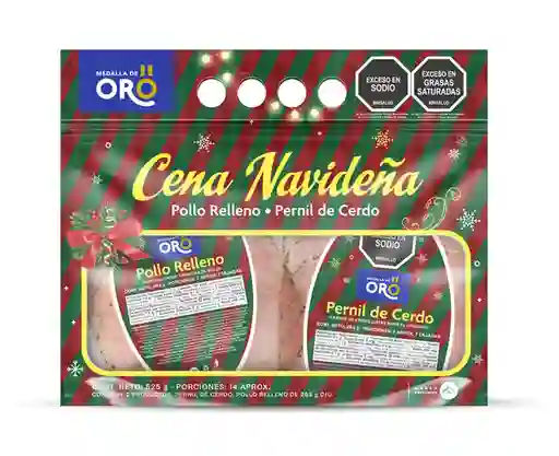 Medalla de Oro Cena Navideña 