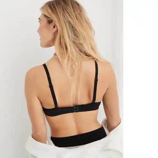 Bralette Negro Talla: SMALL American Eagle