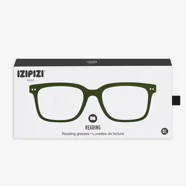 Izipizi Gafas Reading L Verde Cristal+1.5