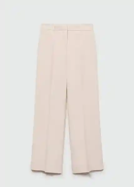 Pantalón Carlos Crudo Talla 42 Mujer Mango