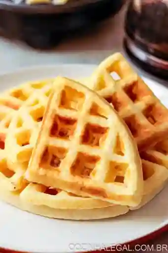Waffle Pan de Yuca