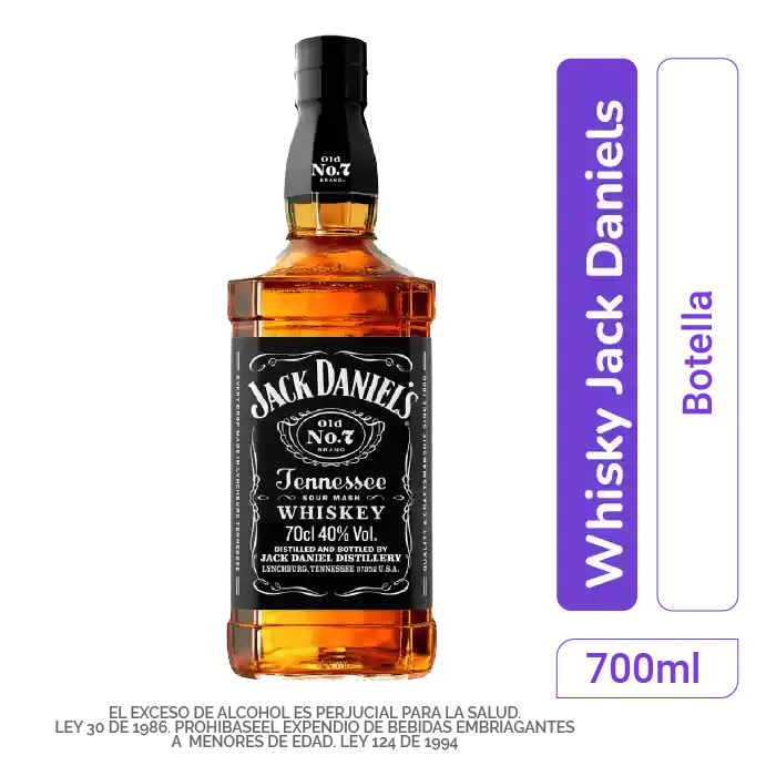 Whiskey Jack Daniel´s No.7 1.0 L