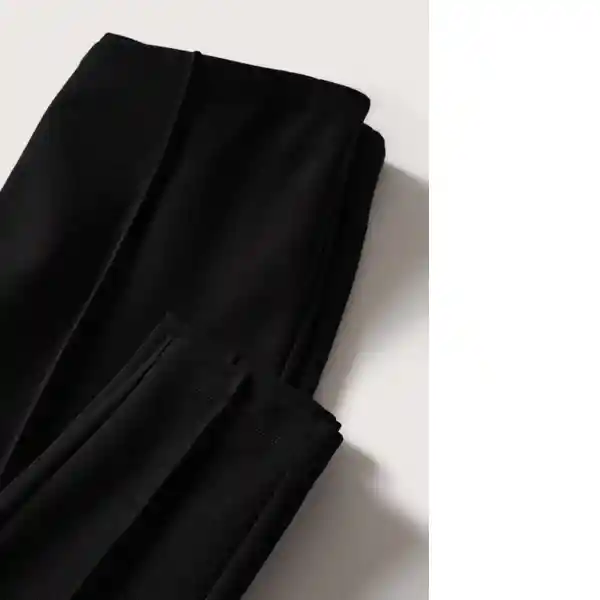 Leggings Punta-A Negro Talla L Mujer Mango