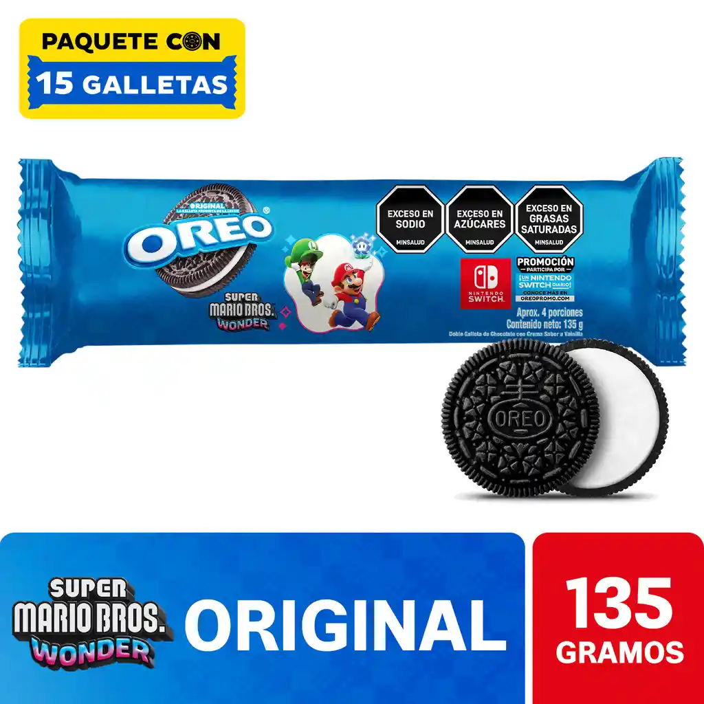 Galleta Oreo Chocolate Cre Vainilla