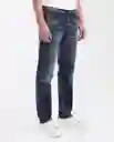 Jean Straight-Morrison Azul Clásico Oscuro Talla 36/32 Chevignon
