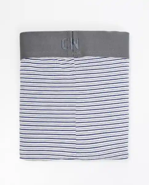 Boxer Essential Azul Colonial Ultraoscuro Talla L Hombre Chevignon