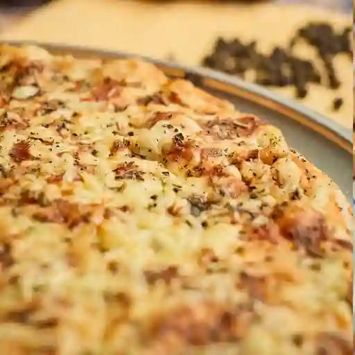 Pizza pollo bbq