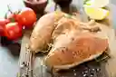 Pechuga de Pollo Fresca con Hueso. Sin Piel. Bandeja