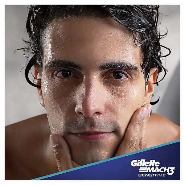 Gillette Máquina para Afeitar Mach 3 Sensitive
