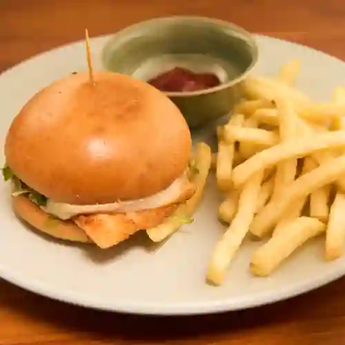 Salmon Burguer