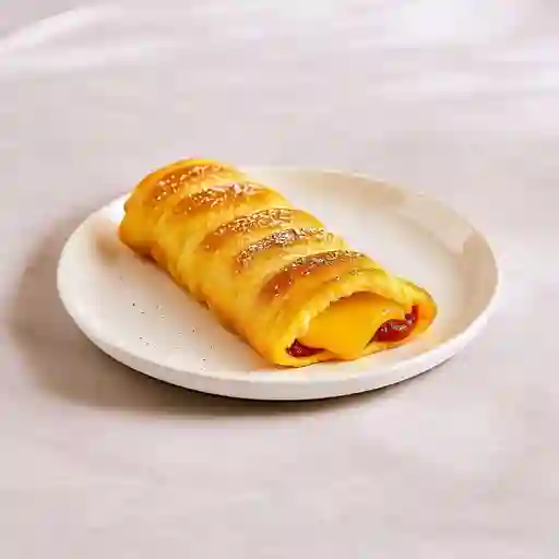 Pandebono con guayaba